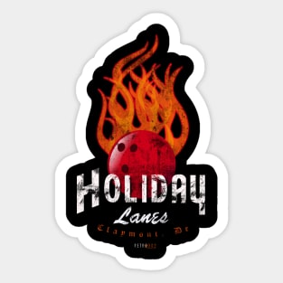 Holiday Lanes Fireball! Sticker